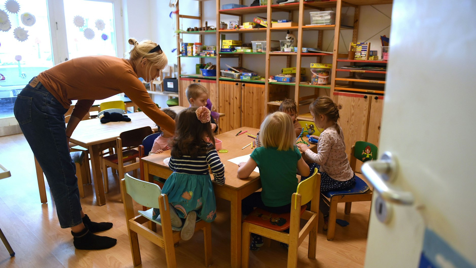 Der Notbetrieb in den Berliner Kitas wird stark eingeschränkt.