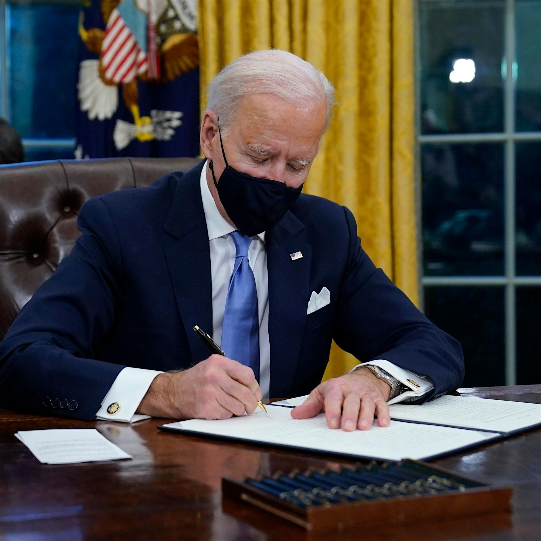 Joe Biden setzt Finanzierung für Mauerbau an Grenze zu Mexiko aus