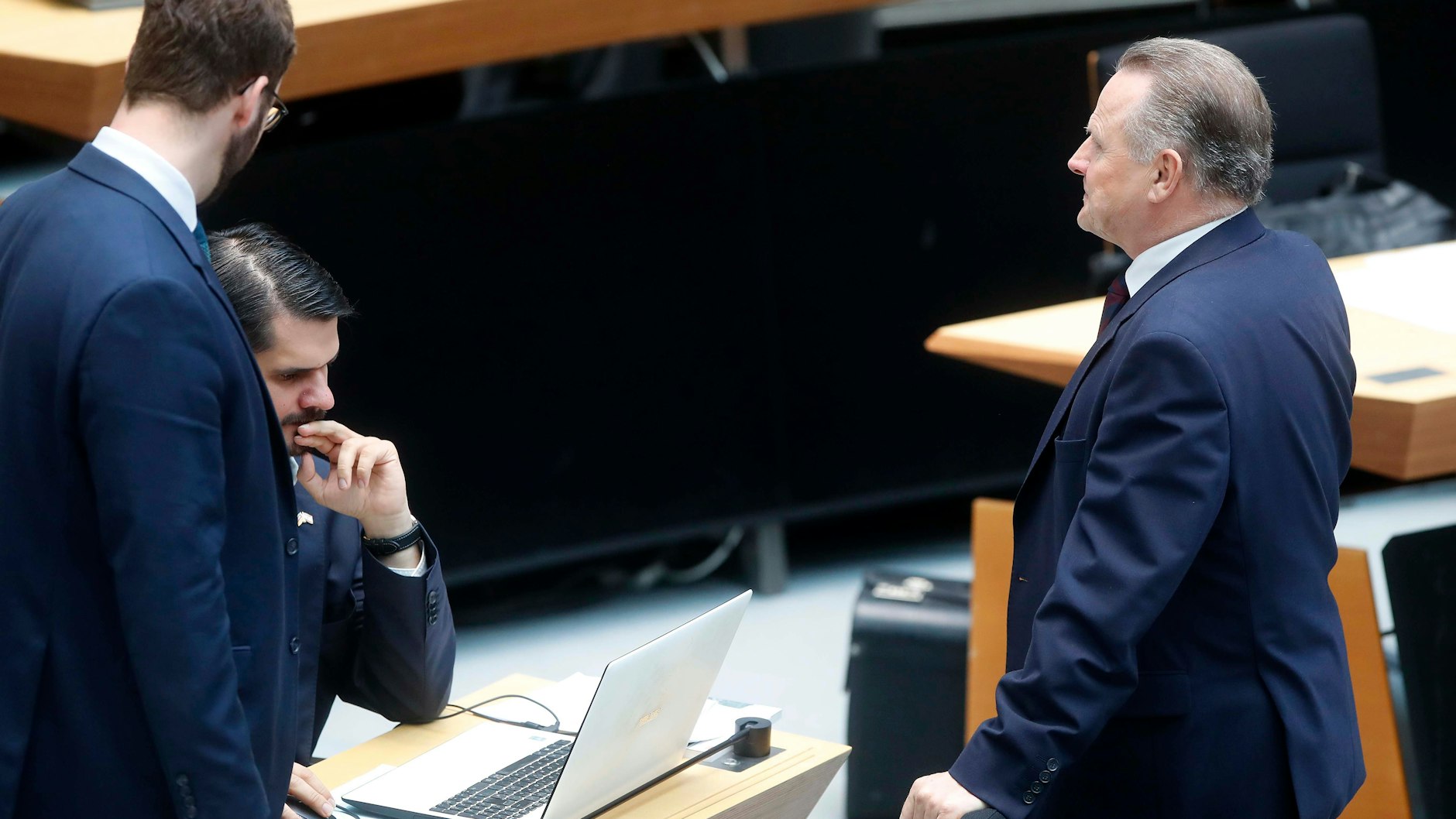 Abgeordnete der AfD im Berliner Abgeordnetenhaus.