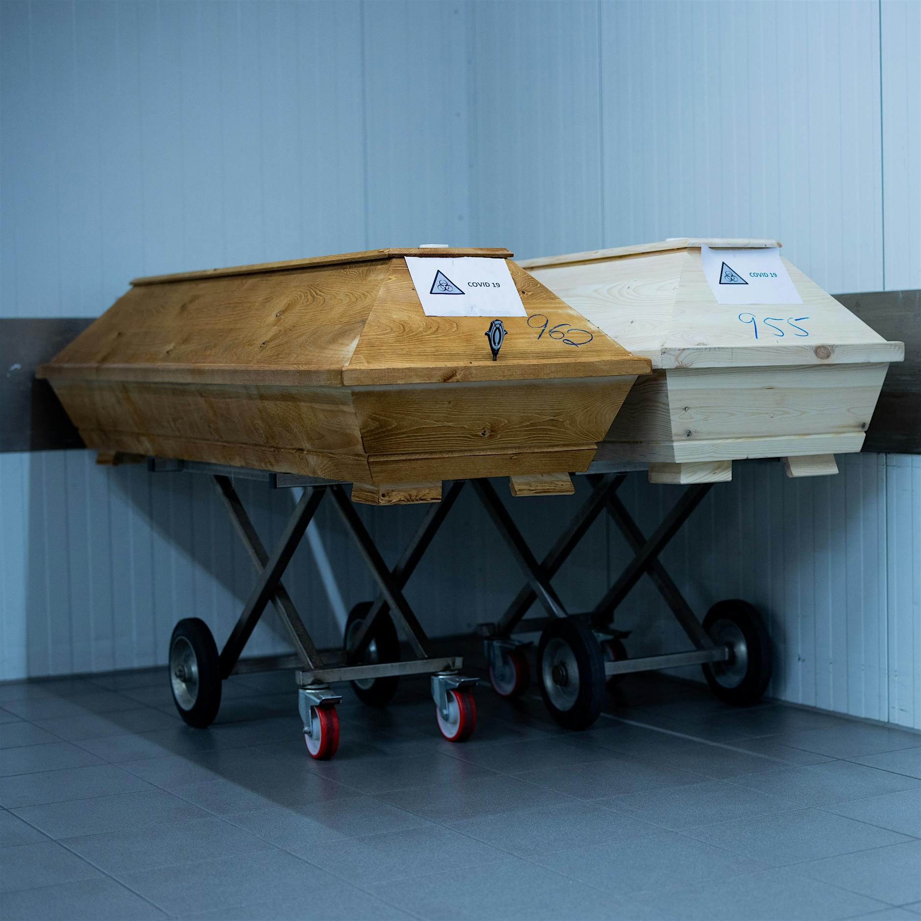 Corona: Jahrzehnte-Rekord an Todesfällen in Sachsen