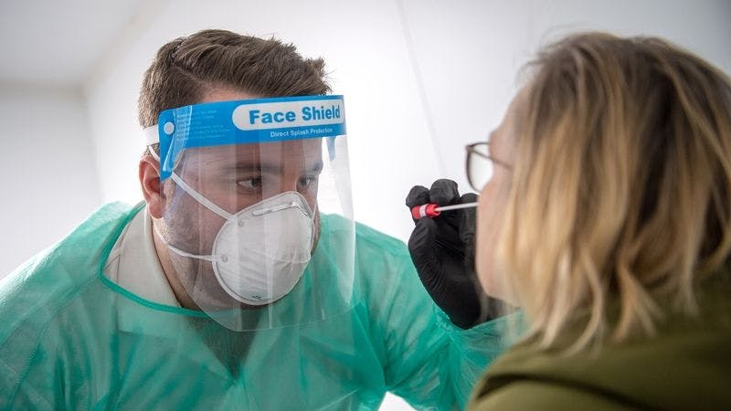 Für einen Arztbesuch darf man das Haus natürlich verlassen. 