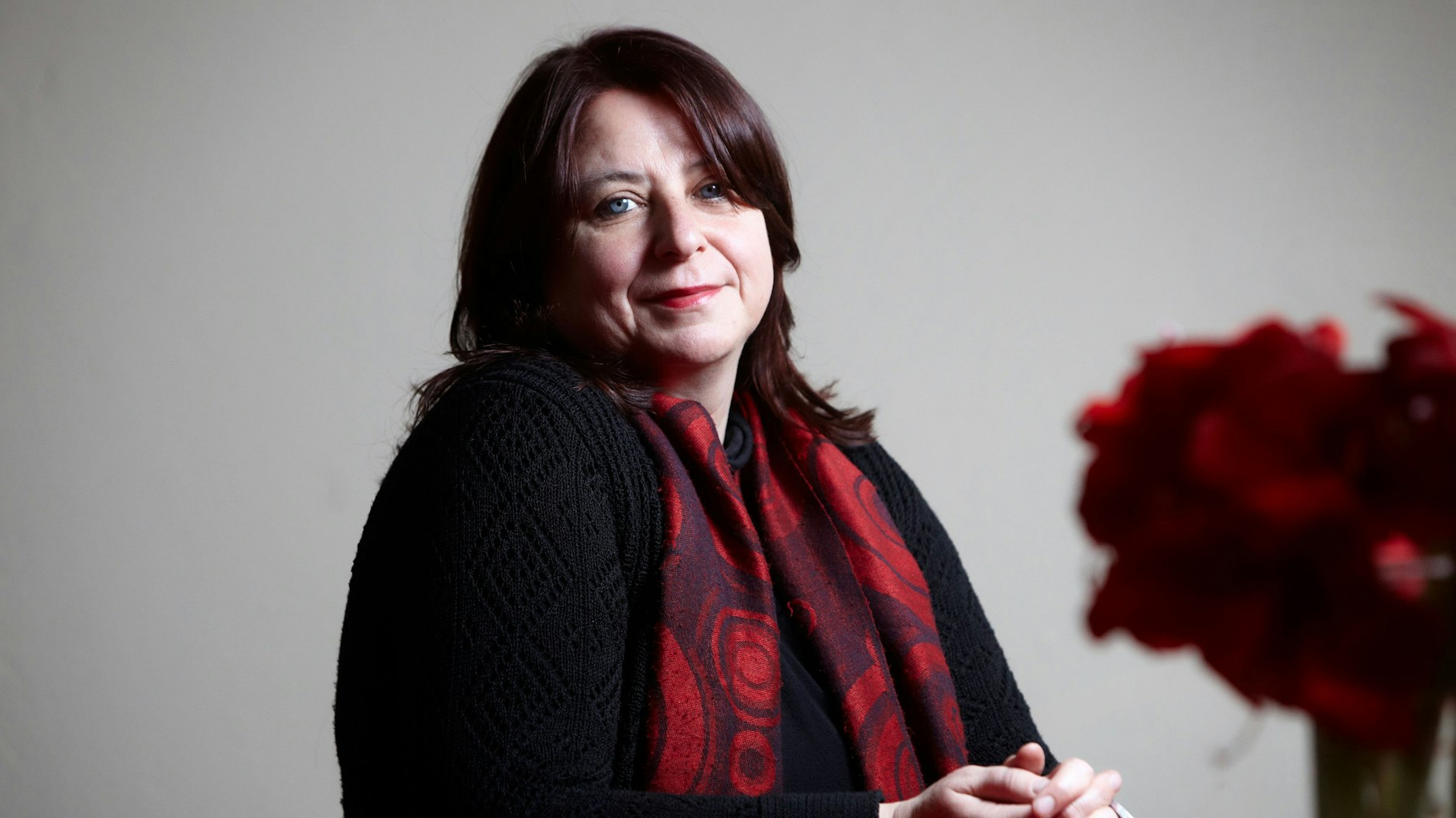 Schriftstellerin und Journalistin, Annett Gröschner.