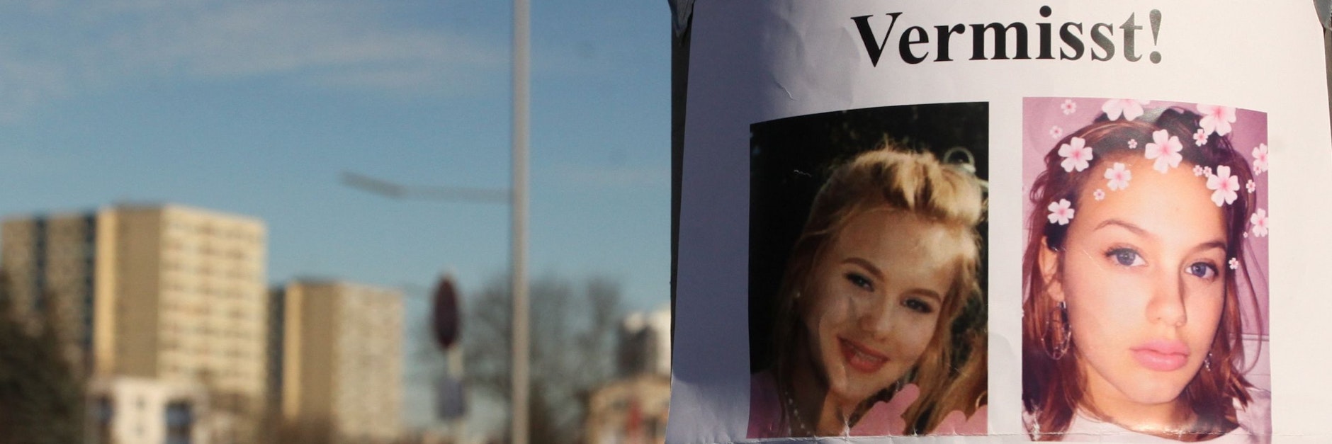 Ein Suchplakat: Rebecca Reusch verschwand am 18. Februar 2019