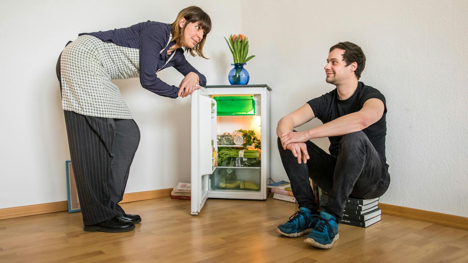 Die Köchin Clara Giacomini und Plattform-Gründer Martin Schmidt verbindet eine Freundschaft.