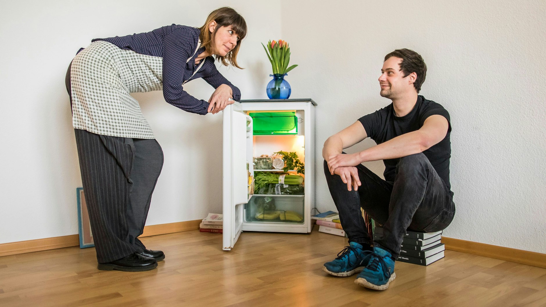 Die Köchin Clara Giacomini und Plattform-Gründer Martin Schmidt verbindet eine Freundschaft.