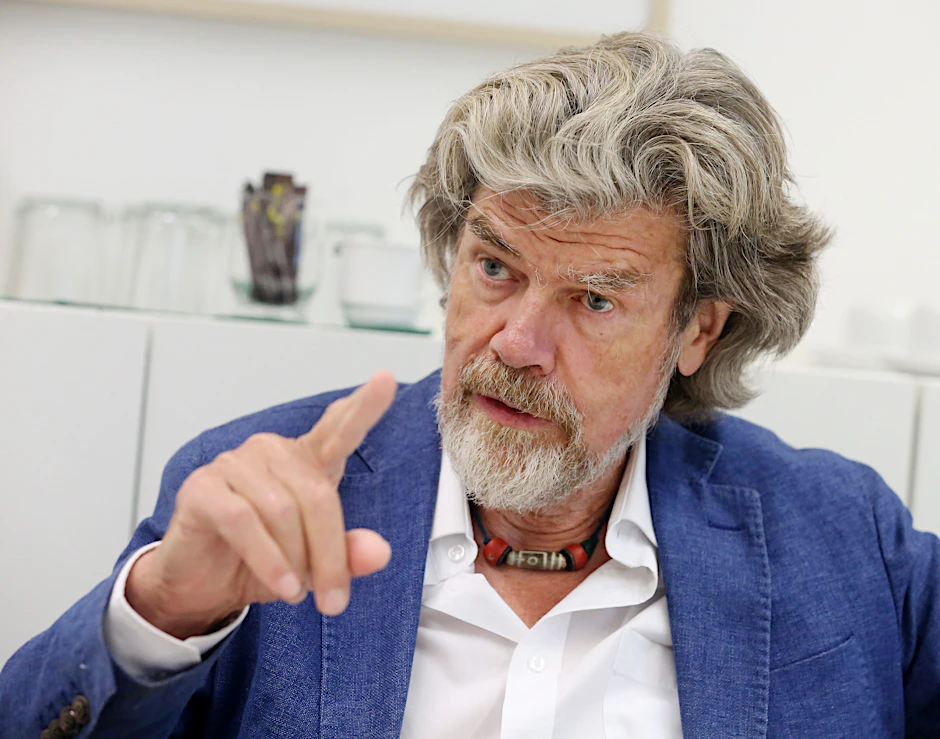 Reinhold Messner: „Andere kommen um beim Bergsteigen, wir nicht“