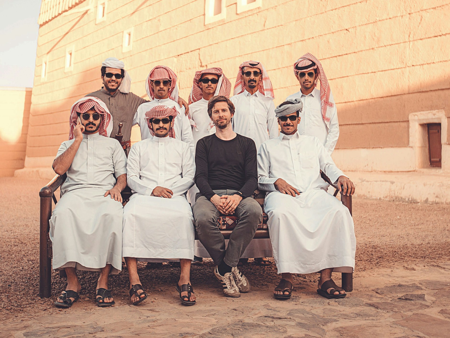 „Auf keiner vorherigen Reise habe ich so viel Zeit in reinen Männerrunden verbracht“: Stephan Orth in Nadschran, nur ein paar Kilometer von der jemenitischen Grenze entfernt.&nbsp;