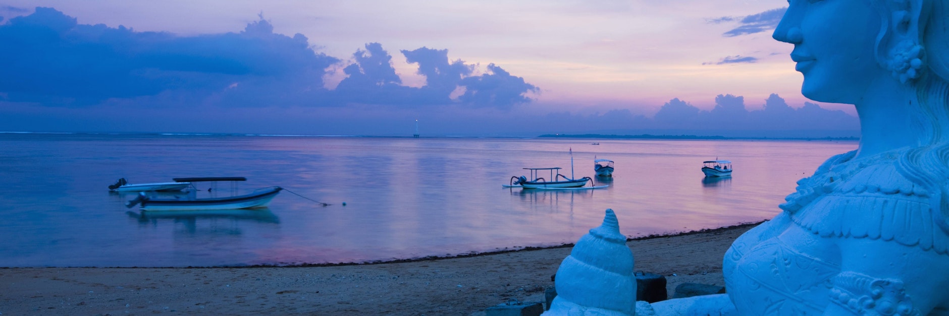 Strand auf dem Urlaubsparadies Bali.