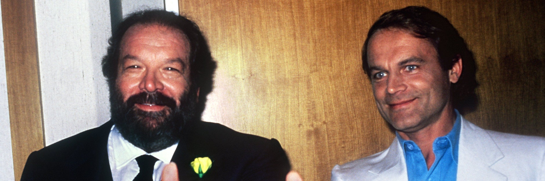 Die beiden Schauspieler Bud Spencer und Terence Hill.