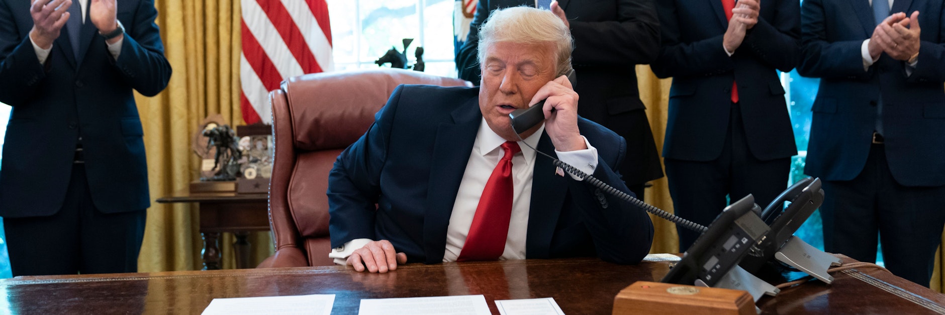 US-Präsident Donald Trump hatte in einem Telefonanruf den höchsten Wahlbeauftragten im Bundesstaat Georgia bedrängt, das Wahlergebnis nachträglich zu ändern. (Symbolbild)