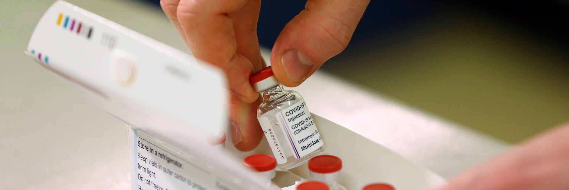 Der Impfstoff ist hoch begehrt. Europol bezeichnet ihn als "flüssiges Gold"