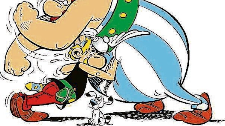 Asterix und Obelix Idefix bekommt eine eigene Fernsehserie