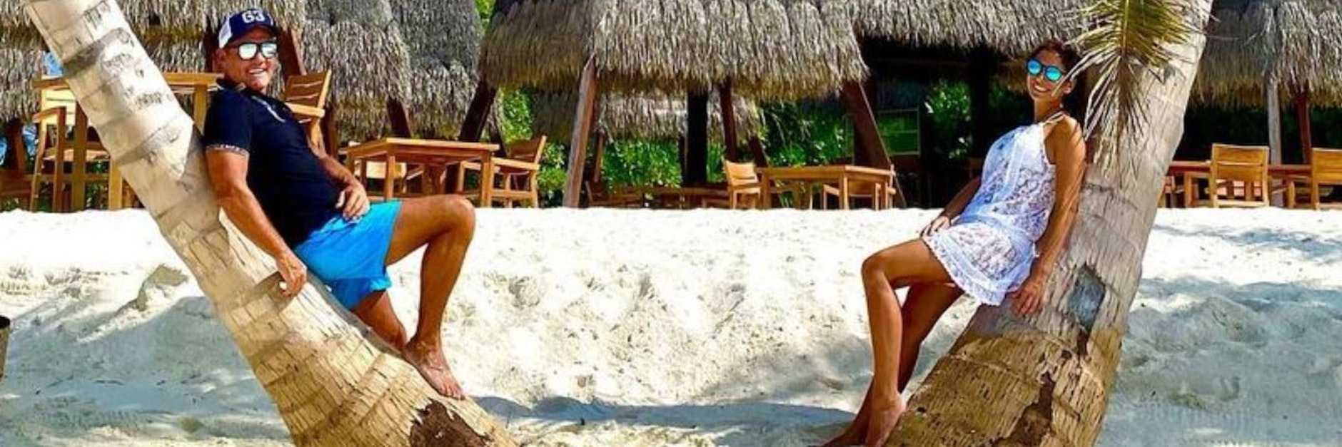 Dieter Bohlen mit Frau Carina.&nbsp;