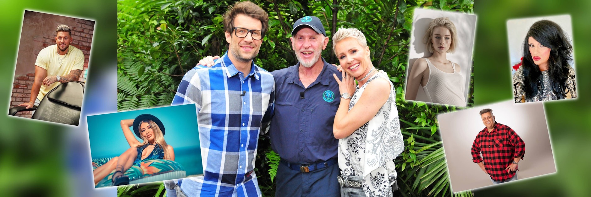 Sonja Zietlow, Daniel Hartwich und Dr. Bob begrüßen zwölf Trash-TV-Stars zur Dschungel-Show.