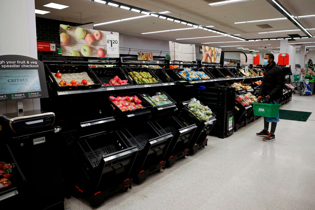 Leere Regale: Nordirland spürt Brexit-Folgen im Supermarkt
