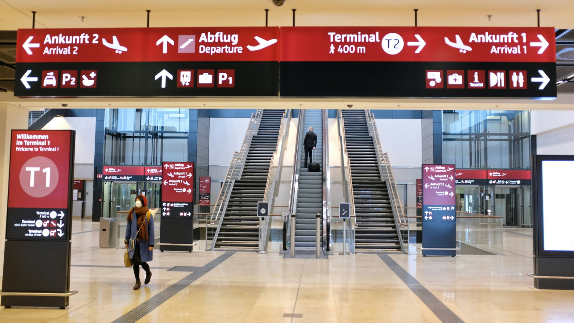 We're sure BER won't look so haunting once there are more people in it.