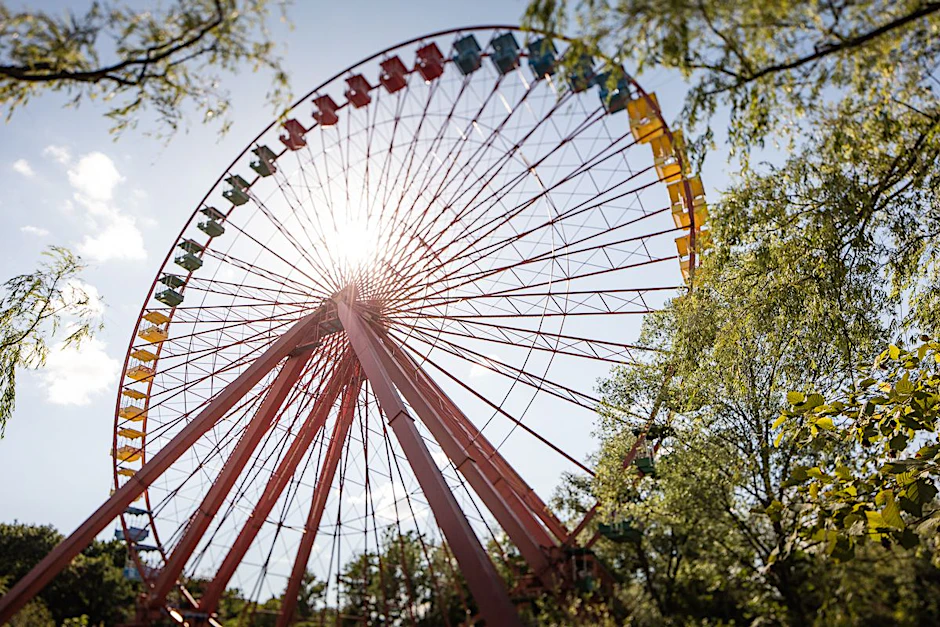 Das&nbsp;Riesenrad wird generalüberholt<br>