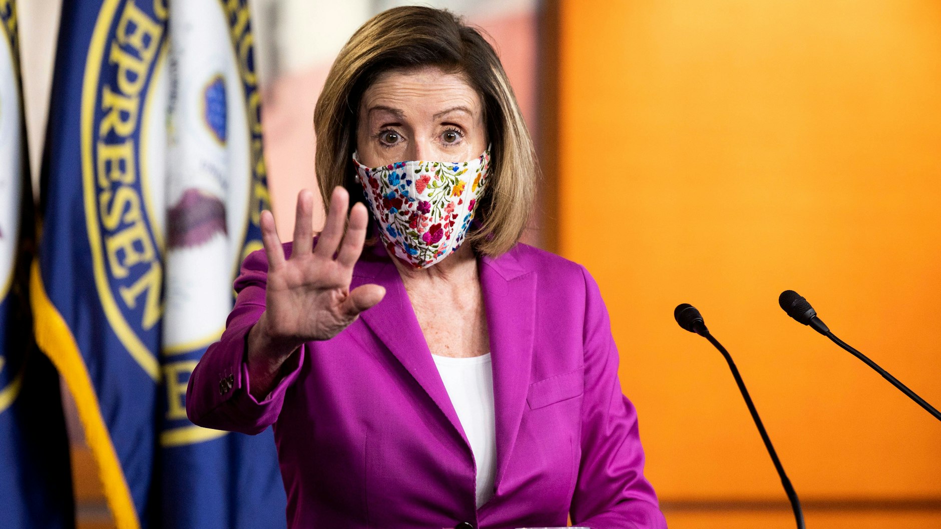 Nancy Pelosi: „Trump ist ein gefährlicher Mann.“