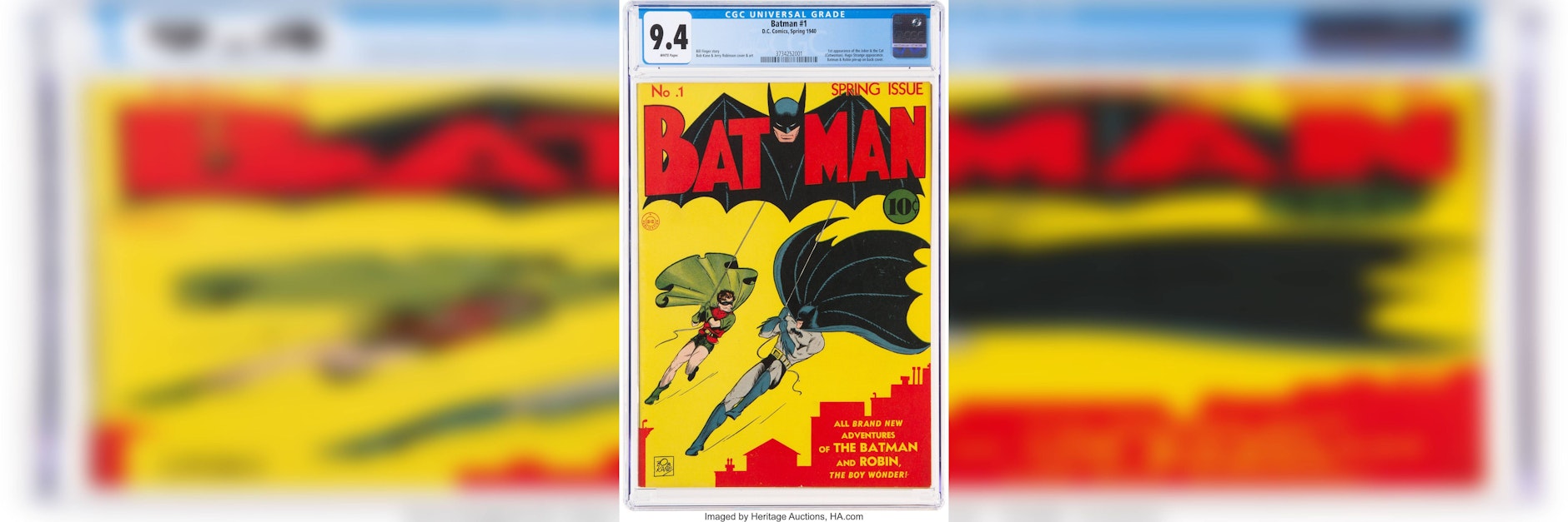 Der Batman-Comic kostete früher nur 10 Cent.