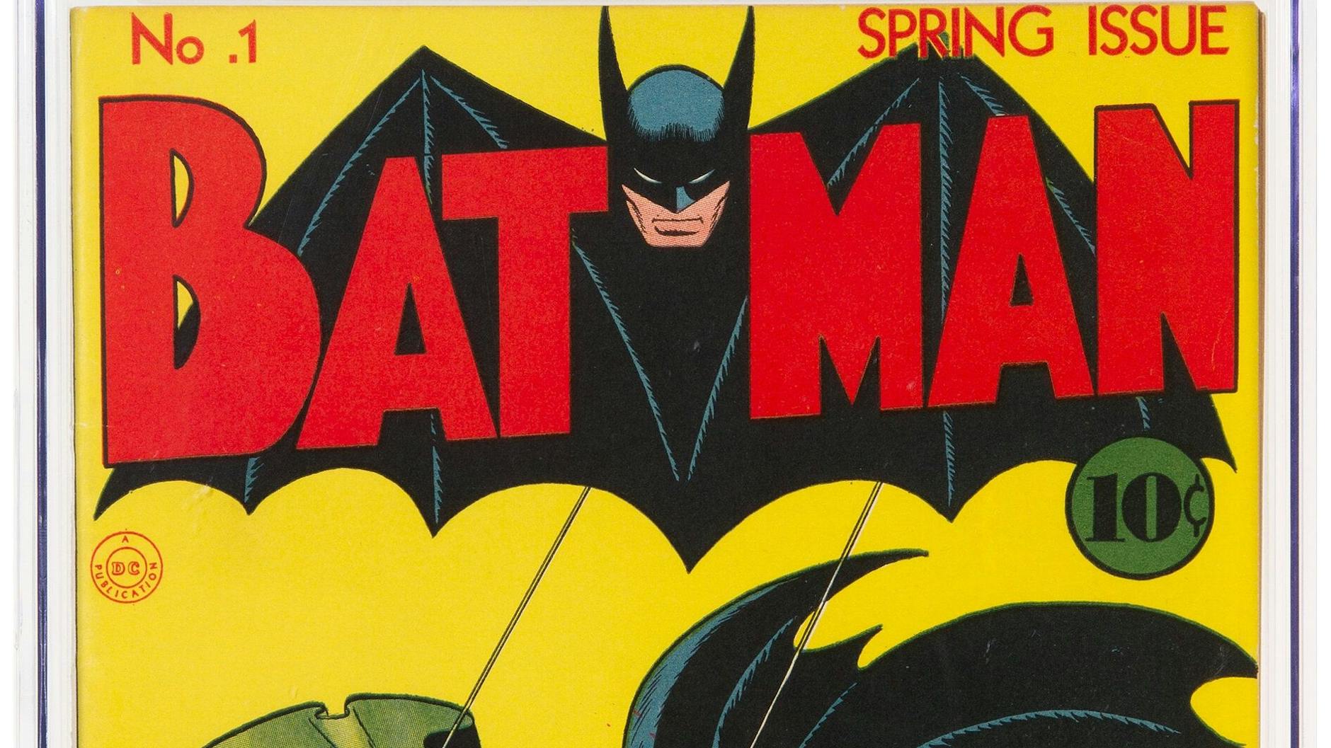 Der Batman-Comic kostete früher nur 10 Cent.