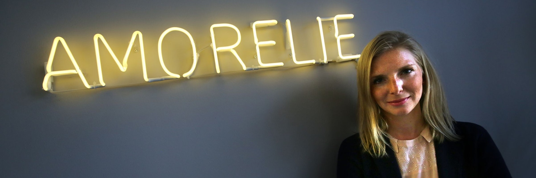 Die Gründerin der Firma Amorelie, Lea-Sophie Cramer.