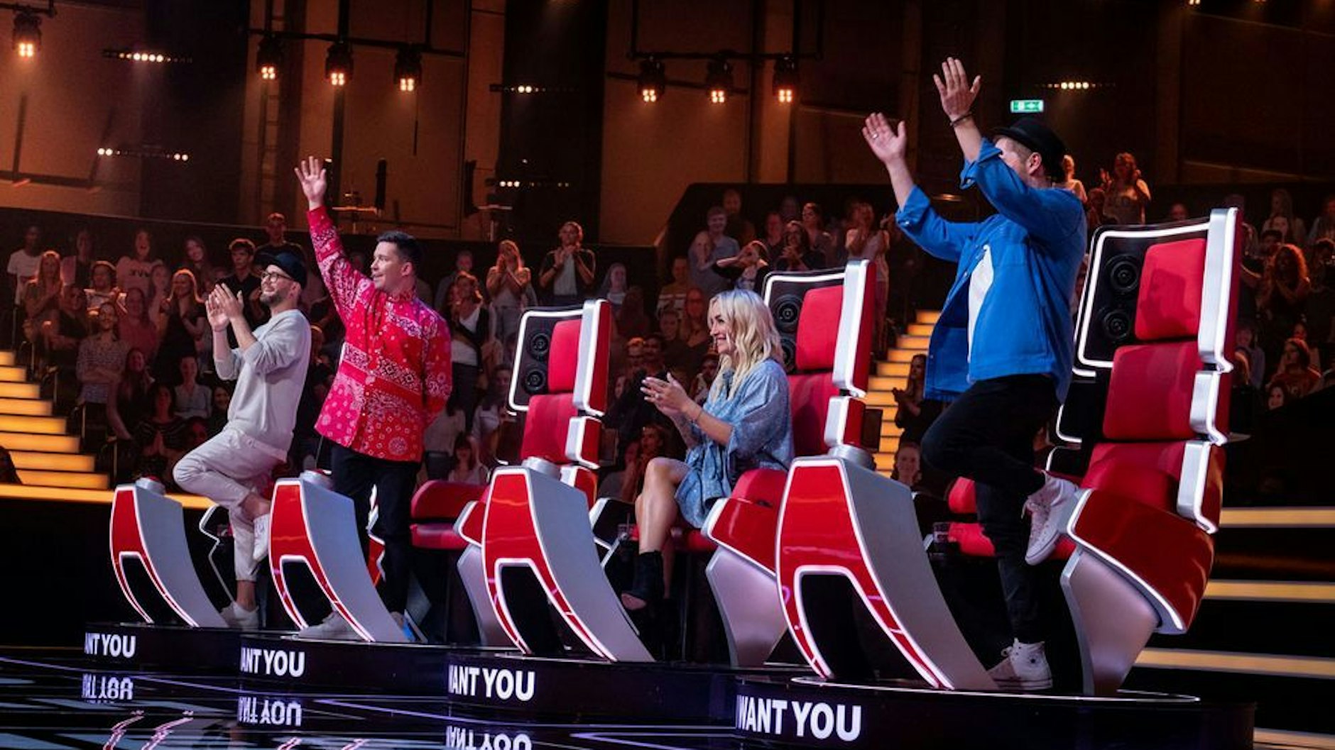 Die Coaches von „The Voice of Germany“ sind begeistert. 