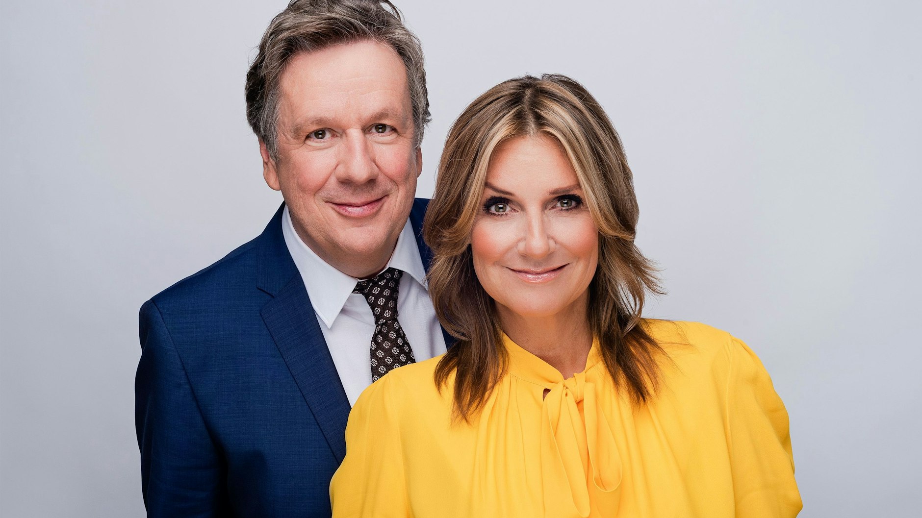 Sehen sich künftig nur noch alle zwei Wochen auf dem „Riverboat“ vom MDR: Kim Fischer und Jörg Kachelmann.