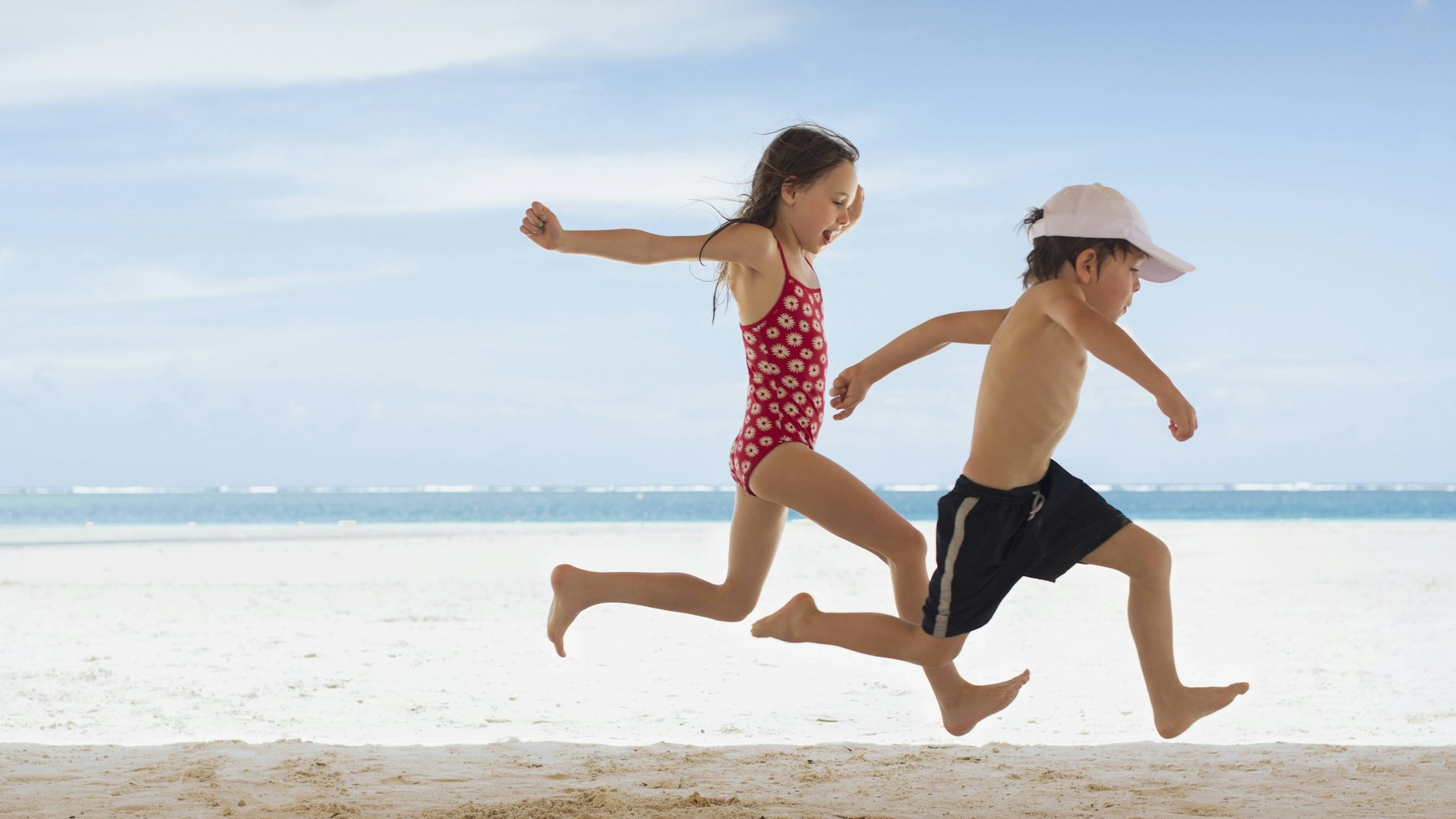 Den Stress vergessen: Urlaub mit Kindern am Meer.