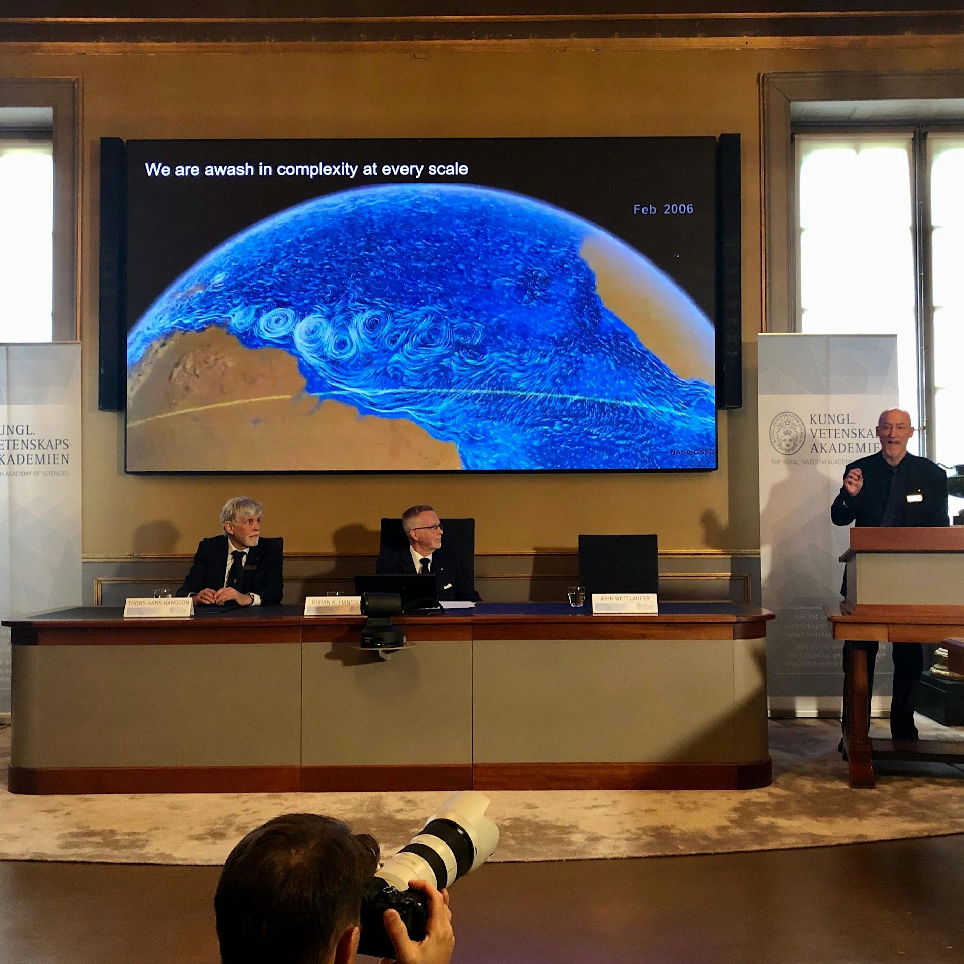 Physik-Nobelpreis geht an Klimaforscher – auch ein Deutscher ist dabei