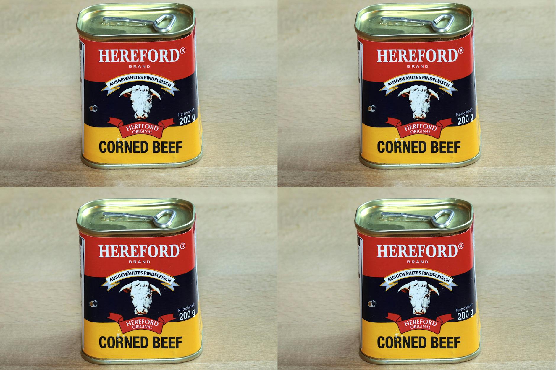 Früher edles Produkt aus Südamerika, heute verpöhnt wie Hundefutter: Corned Beef.