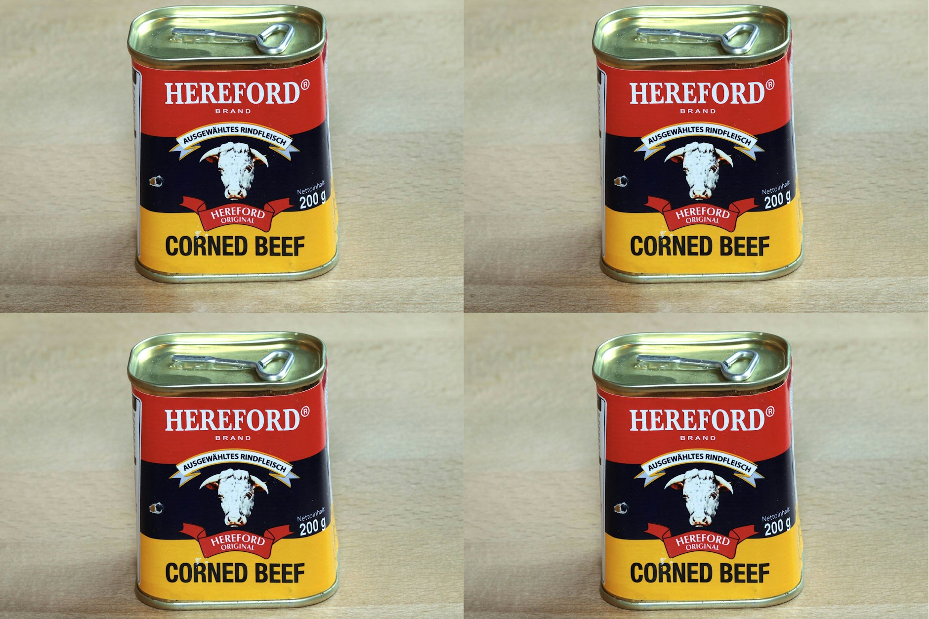 Früher edles Produkt aus Südamerika, heute verpöhnt wie Hundefutter: Corned Beef.