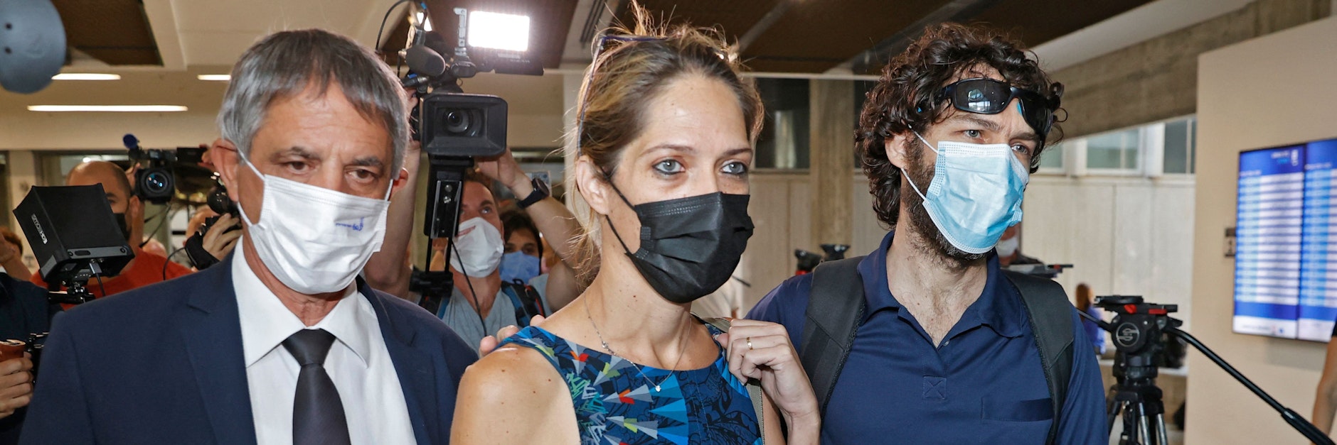 Aya Biran reiste für das Verfahren am Familiengericht aus Italien nach Tel Aviv.