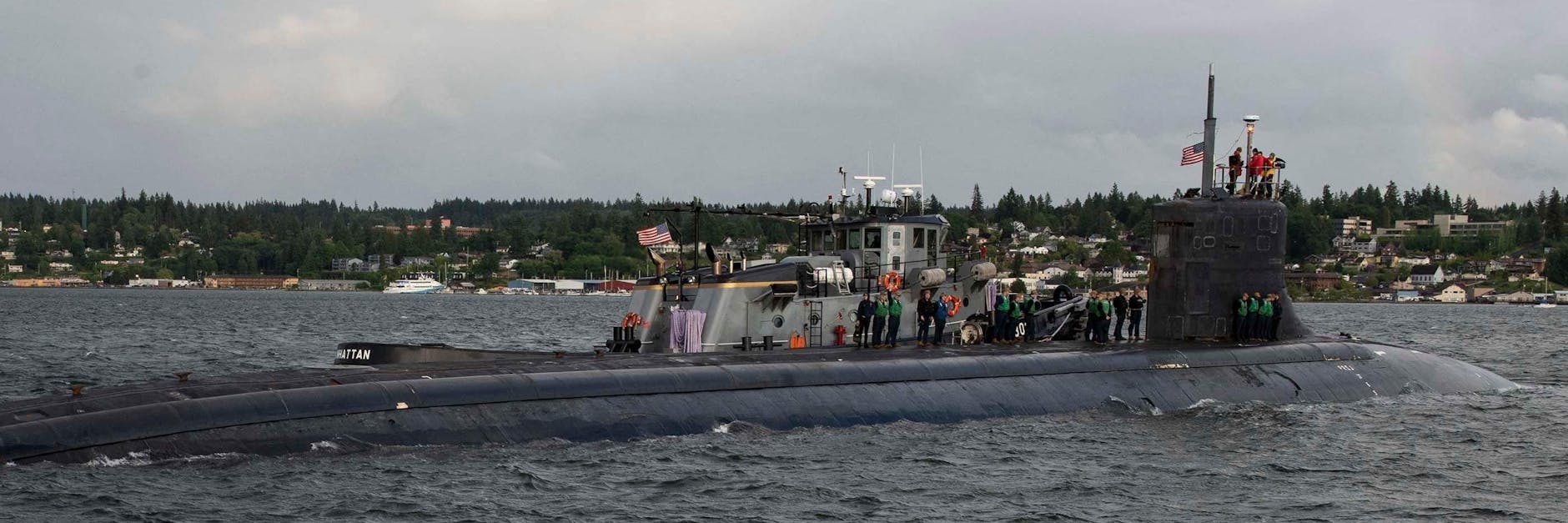 Das U-Boot „USS Connecticut“ (Archivbild)