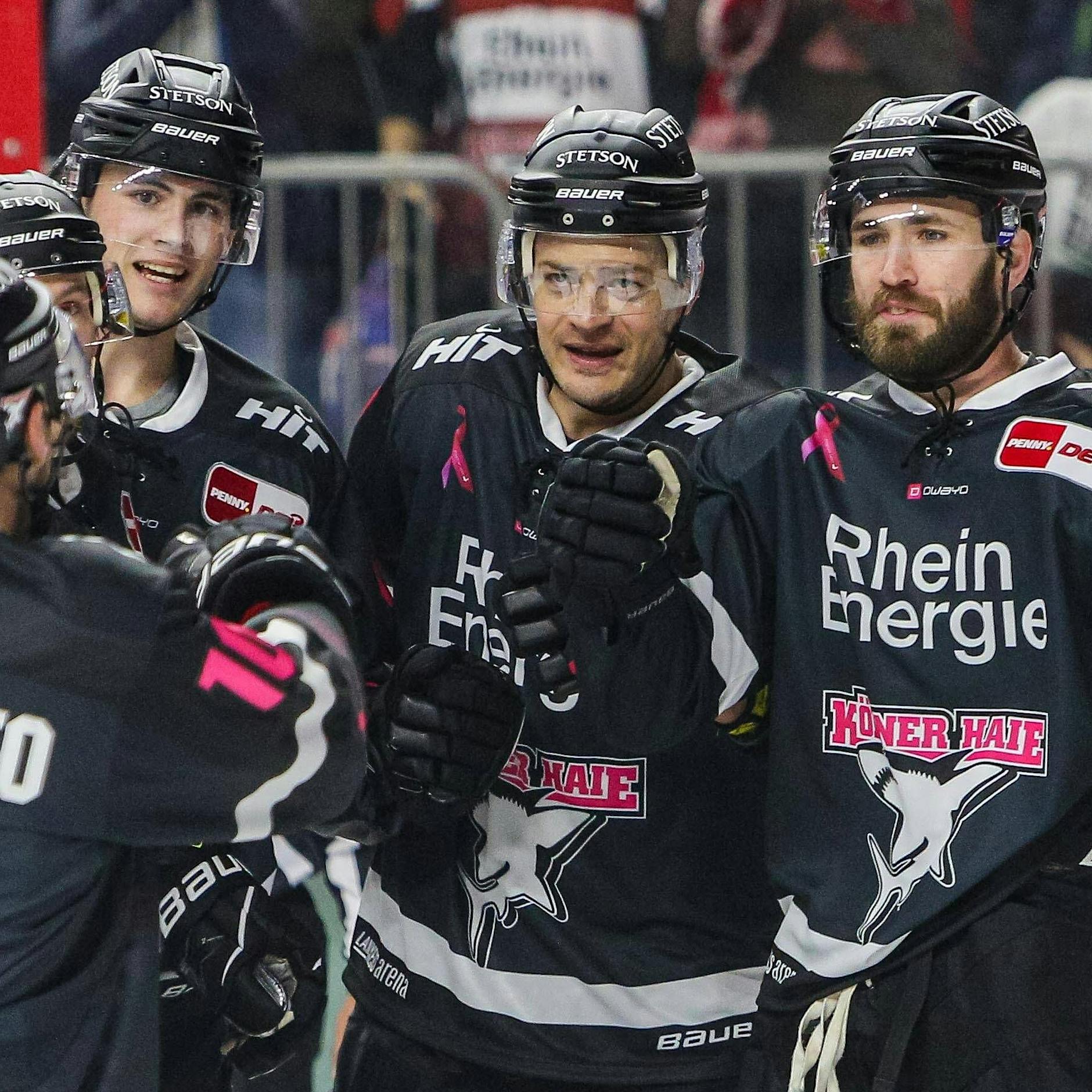 Eisbären: Wiedersehen mit Küsschen und Knalleffekt