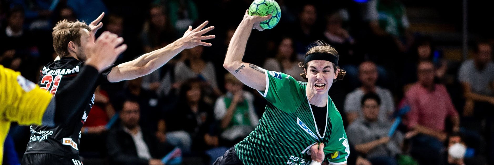 Fuchs Jacob Holm will wie schon beim Sieg gegen Erlangen auch gegen den THW Kiel voll durchziehen.