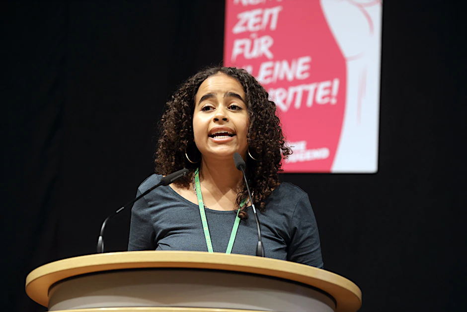 Sarah-Lee Heinrich ist die neue Bundessprecherin der Jungen Grünen.&nbsp;&nbsp;
