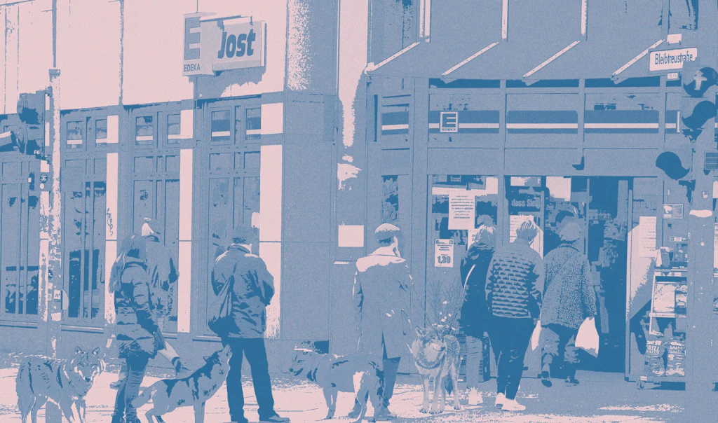 Der Wolf in Berlin: Eine Scheibe Fleischwurst für die Welpen