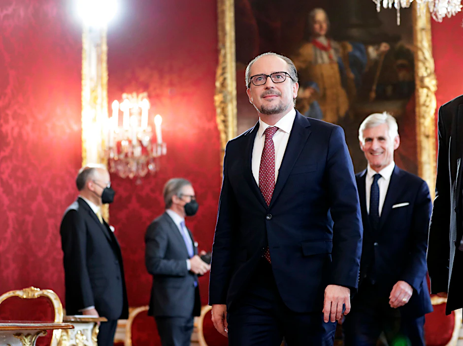 Wien:&nbsp;Alexander Schallenberg kommt zu seiner Vereidigung.&nbsp;