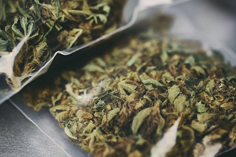Der Angeklagte soll wegen Schulden bei einem Drogendealer dabei geholfen haben, Cannabis für kurze Zeit aufzubewahren und beim Verpacken zu helfen. (Symbolbild)