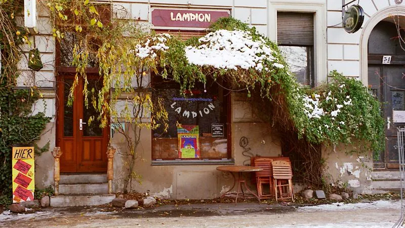 Der „Lampion“ in der Knaackstraße 54, Mitte der 1990er-Jahre