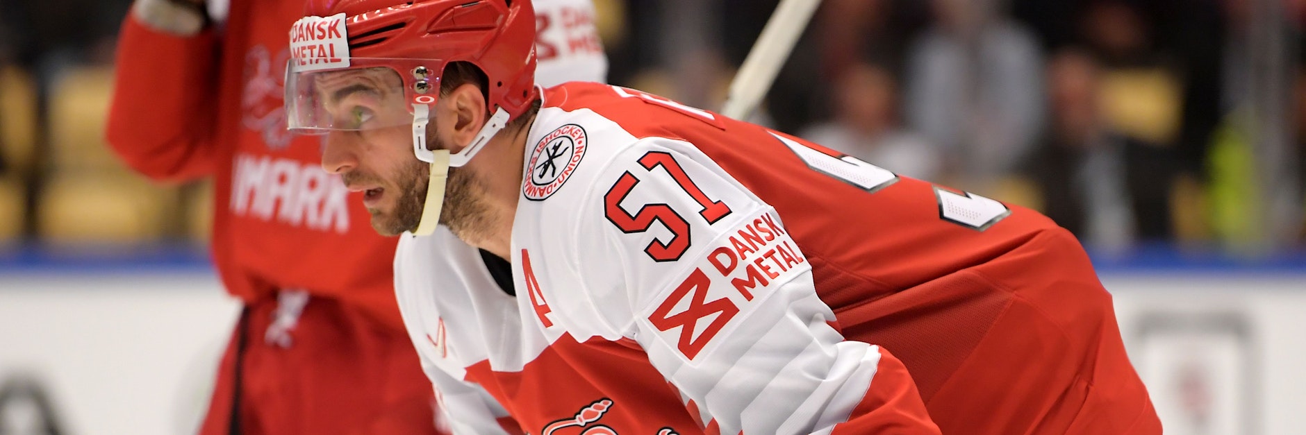 Frans Nielsen spielte für Dänemark bisher acht WM-Turniere, war auch da immer ein Anführer.