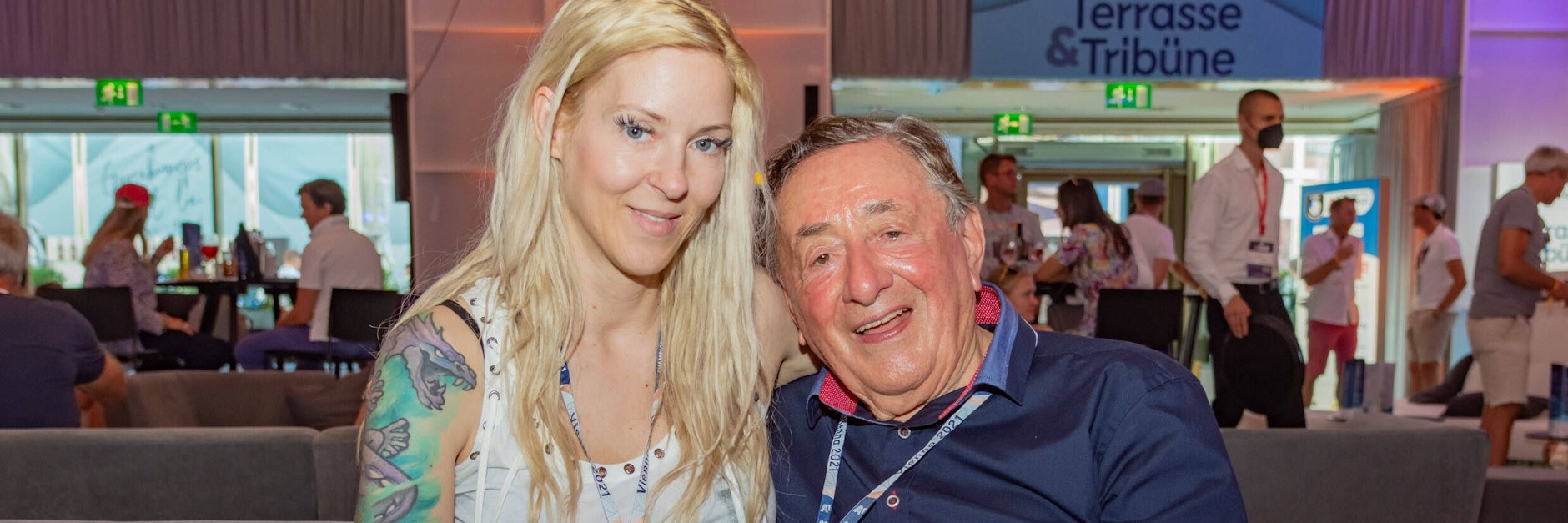 Richard Lugner und Simone Reiländer sind nun verlobt.