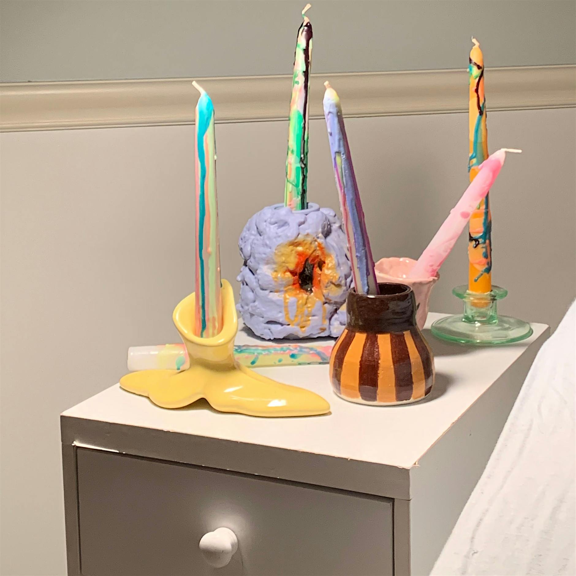 Lichtgestalten: Skulpturale Kerzen sind zum Trend geworden