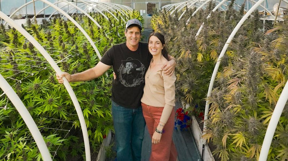  John Casali mit seiner Lebensgefährtin Rose Moberly.