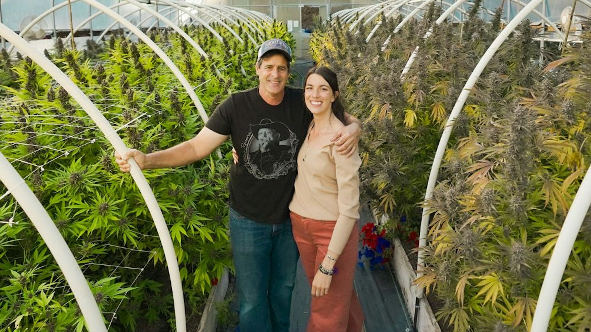 &nbsp;John Casali mit seiner Lebensgefährtin Rose Moberly.