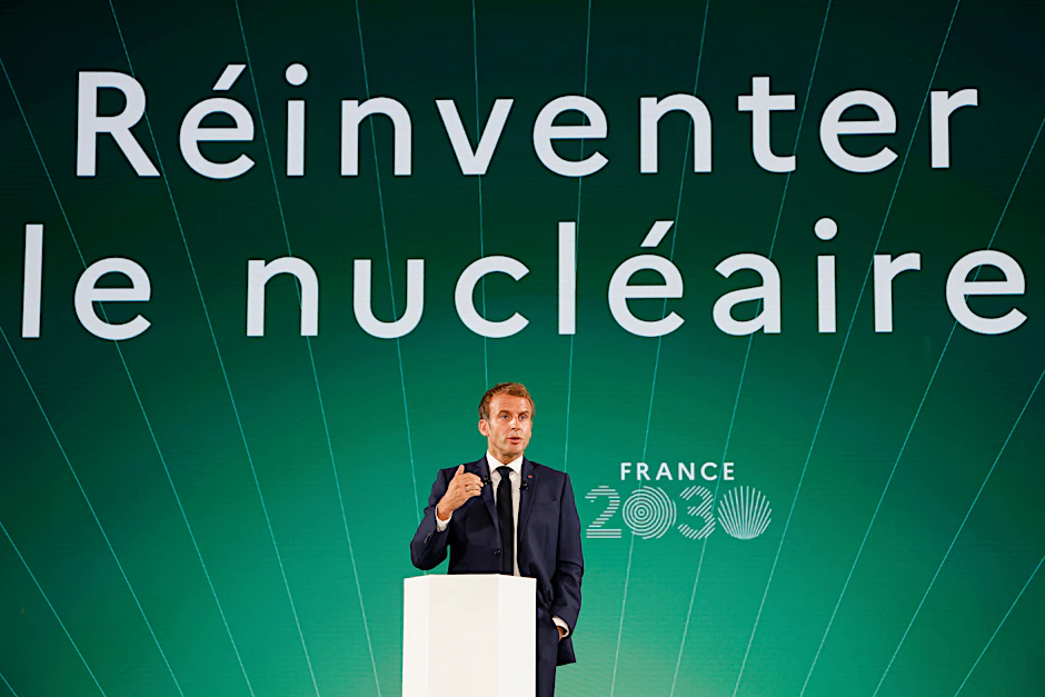 Emmanuel Macron sieht die nähere Zukunft der EU-Energiepolitik in der Kernkraft.&nbsp;