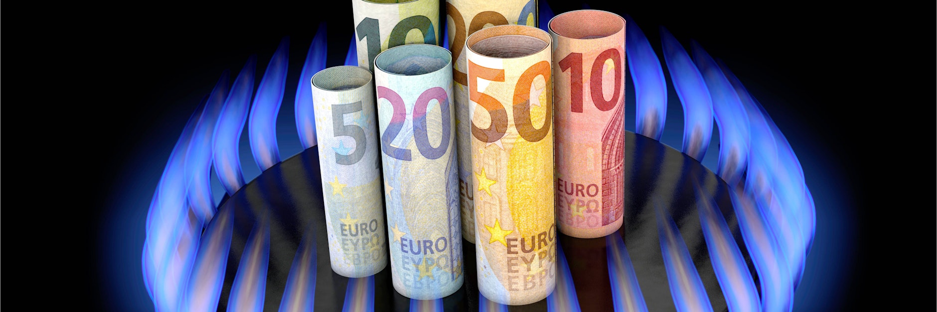 Die Gaspreise steigen und steigen und steigen …