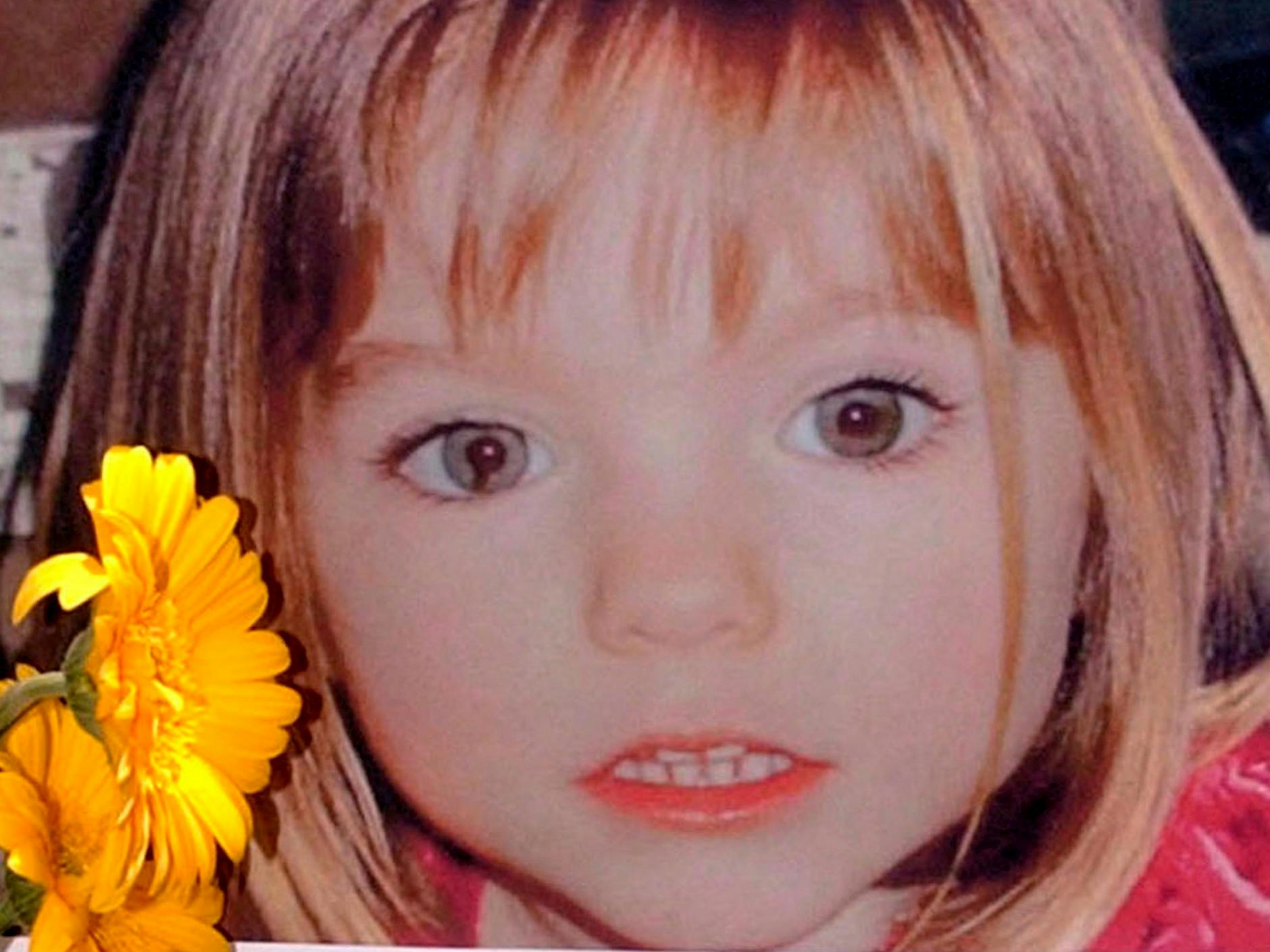 Madeleine McCann (Maddie) verschwand am 3. Mai 2007.