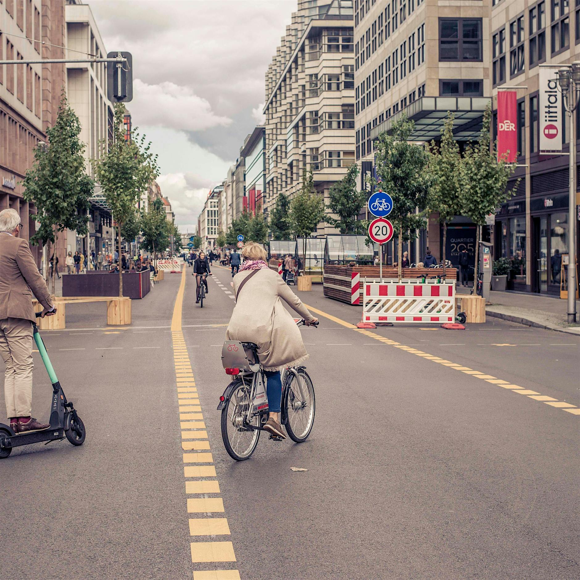 Senat schafft vollendete Tatsachen: Friedrichstraße in Mitte bleibt autofrei