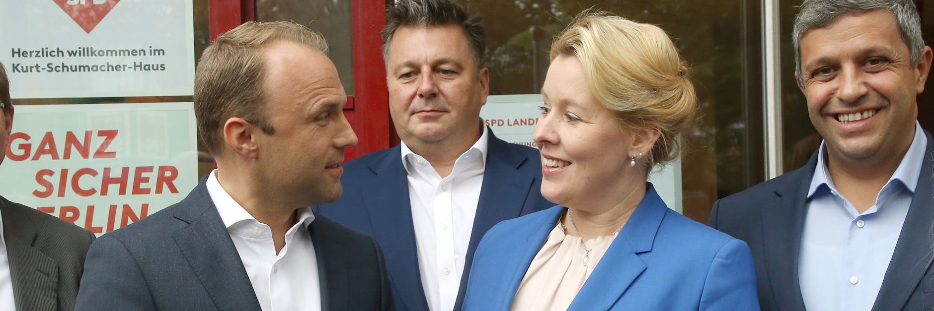 Da war eine Koalition zwischen Franziska Giffey und Sebastian Czaja (li.) noch im Bereich des Möglichen.